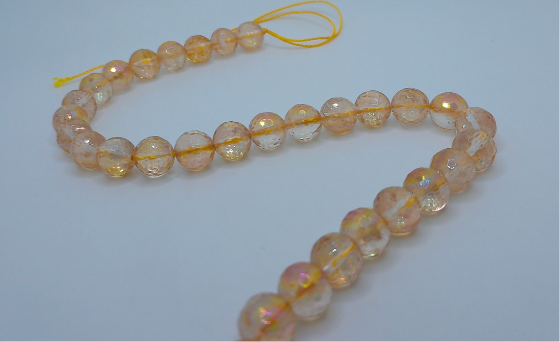 Citrine With Mystic Coding Bead