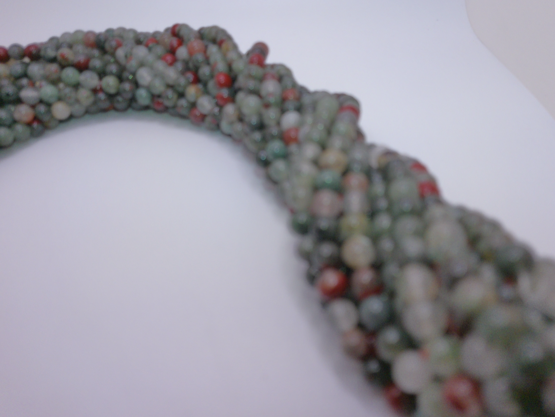 Blood Stone Bead