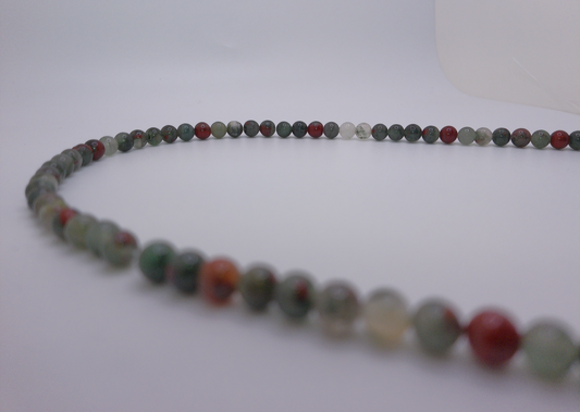 Blood Stone Bead