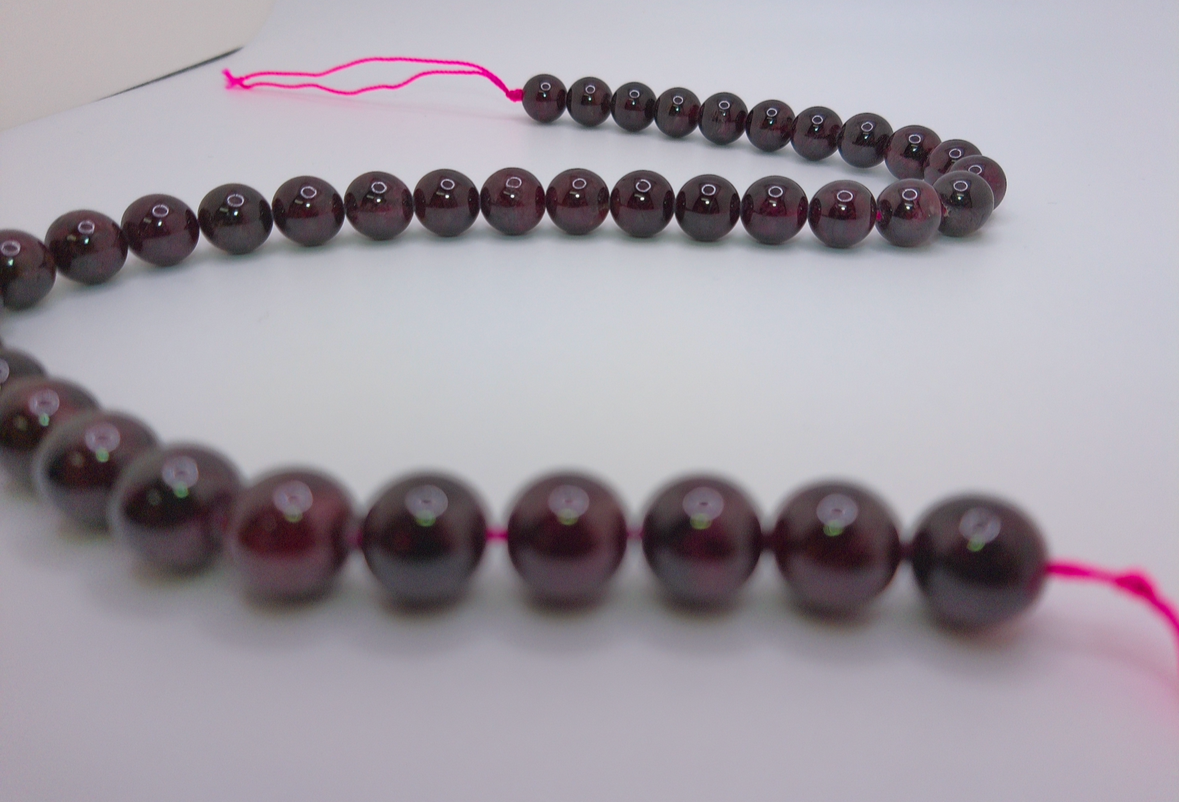 Red Garnet Beads