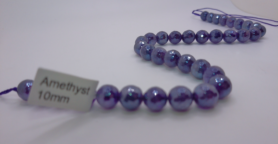 Amethyst With Mystic Coding Bead
