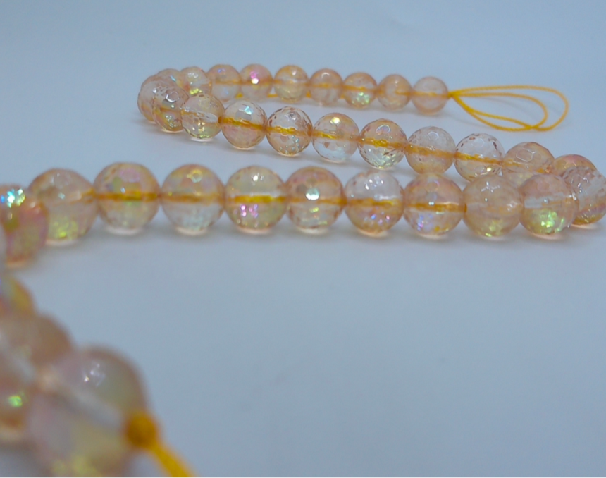 Citrine With Mystic Coding Bead