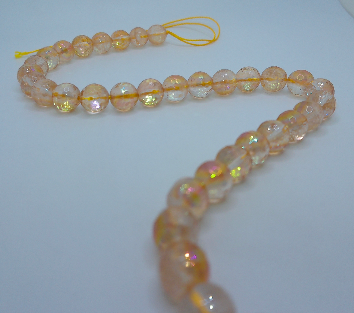 Citrine With Mystic Coding Bead